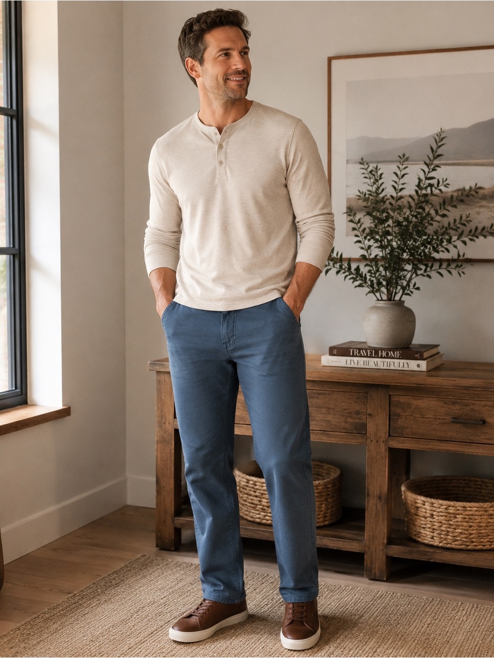 Levi's Men's Blue Casual Pants